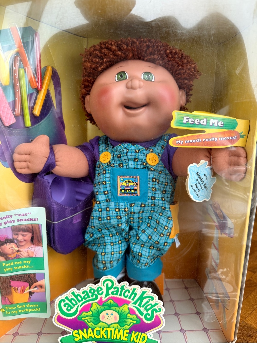 Cabbage Latch Kid Snacktime Kid Doll - Ainsley Kyle - Picture 2 of 7